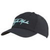 Taylormade Ladies Script Seeker Hat Black - Blue - Image 3