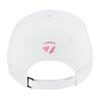 Taylormade Ladies Script Seeker Hat White - Pink - Image 2