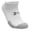 Under Armour Men's HeatGear No Show Socks 3 Pack - White - Image 2