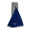 Mizuno RB Trifold Golf Towel - Grey/Blue - Image 2