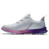 Footjoy Ladies Fuel Sport Spikeless- White/Pink/Blue - Image 2