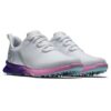 Footjoy Ladies Fuel Sport Spikeless- White/Pink/Blue - Image 4