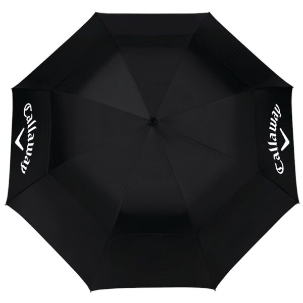 Callaway Double Canopy Golf Umbrella 64" Rain Brolly Lightweight - Black - Image 2
