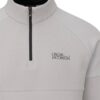 Oscar Jacobson Men's Lockhart Tour Quarter Zip Golf Mid Layer - Lunar Grey - Image 3