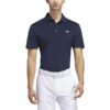 Adidas Gents Ultimate 365 Solid Left Chest Polo Collegiate Navy