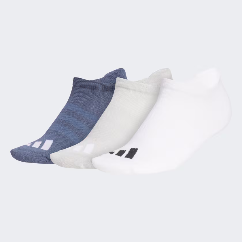 Adidas Ladies Comfort Low Cut Socks 3 Pack - Multicolour - Image 2