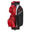 Srixon Premium Cart Bag Black Red