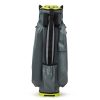 Callaway Chev Dry 14 Cart Bag Charcoal Flo Yellow - Image 4