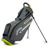 Callaway Chev Dry Stand Bag Charcoal Flo Yellow