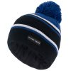 Island Green Golf IGHAT2135 Men's Knitted Bobble Hat Black/Blue/White
