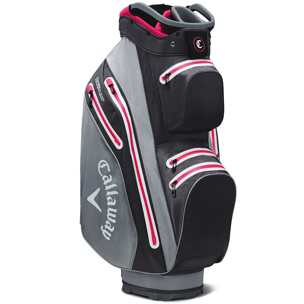 Callaway Org 14 HD Hyperdry Cart Bag Charcoal Silver Pink