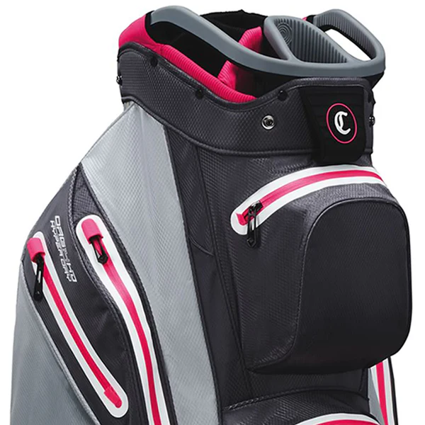 Callaway Org 14 HD Hyperdry Cart Bag Charcoal Silver Pink - Image 2