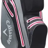 Callaway Org 14 HD Hyperdry Cart Bag Charcoal Silver Pink - Image 3
