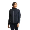Island Green Golf IGLJKT2312 Ladies Fitted Quilted Jacket Navy - Image 4
