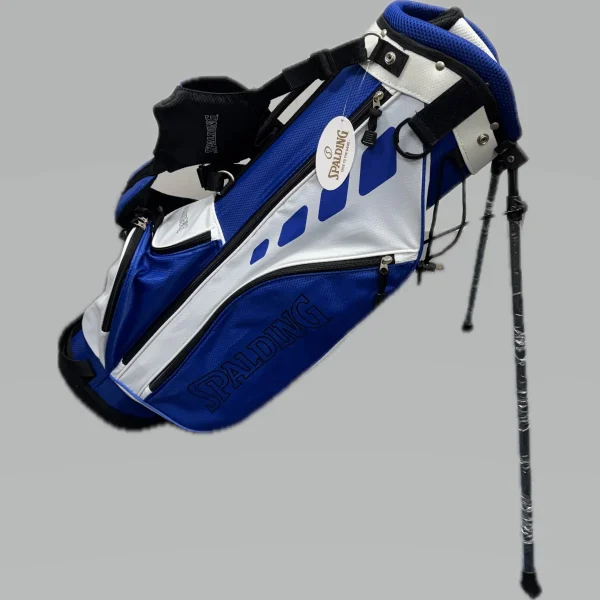 Spalding Junior Golf Stand Bag 30" Blue