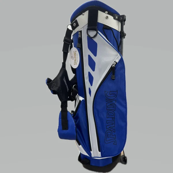 Spalding Junior Golf Stand Bag 30" Blue - Image 2