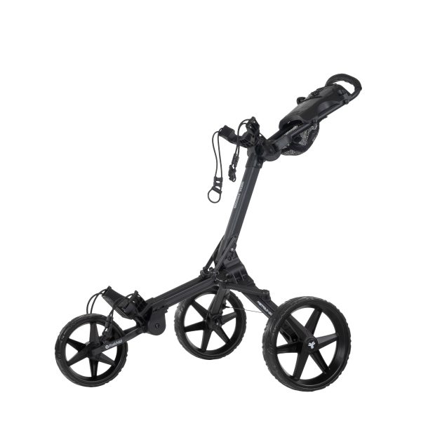 Fastfold Square 3 Wheel Trolley Navy/Matt Black - Image 4