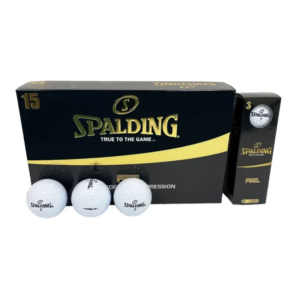 Spalding Feel Golf Balls 15 Ball Pack