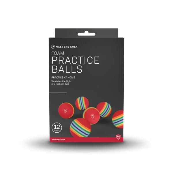 Masters Golf Foam Practice Balls 12 Pack