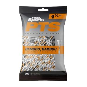 Pride Golf Tee Pride Bamboo Tees 38mm (1½)" 90 Pack Orange