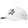 TaylorMade Newport Retro Metal Eyelet White Hat