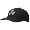 TaylorMade Newport Retro Metal Eyelet Black Hat