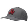 Newport Retro Metal Eyelet Charcoal Hat