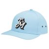 TaylorMade Newport Retro Metal Eyelet Blue Hat