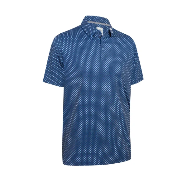 Callaway Mens Polo Shirt 410 Emea Ss Trademark Ch Peacoat - Image 3