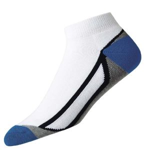 FootJoy Gents White/Blue ProDry Sport Socks