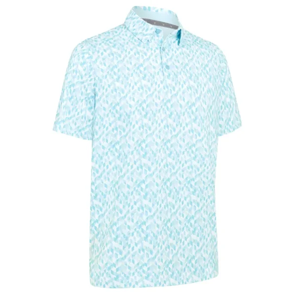 Callaway Arctic Paradise Mens Golf Polo Kaleidoscope Chev 092GG - Image 4