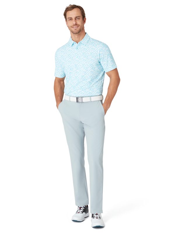 Callaway Arctic Paradise Mens Golf Polo Kaleidoscope Chev 092GG - Image 2