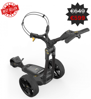 25 PowaKaddy FX1 - Lithium Electric Golf Trolley - Black