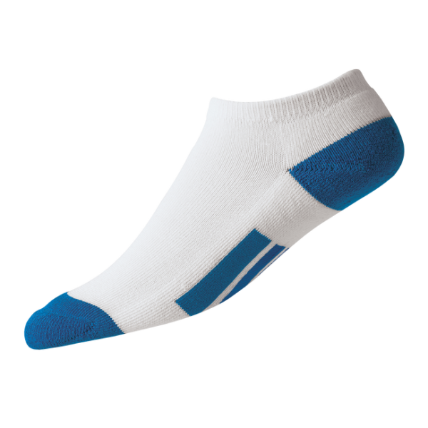 FootJoy ProDry White/Blue Low Cut Junior