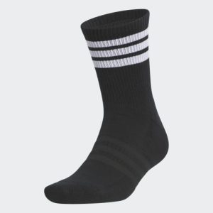 Adidas Half Crew Socks - Black 1 Pair Code JI7415