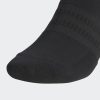 Adidas Half Crew Socks - 3 Stripes Black 1 Pair - Image 3