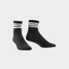 Adidas Half Crew Socks - 3 Stripes Black 1 Pair - Image 5