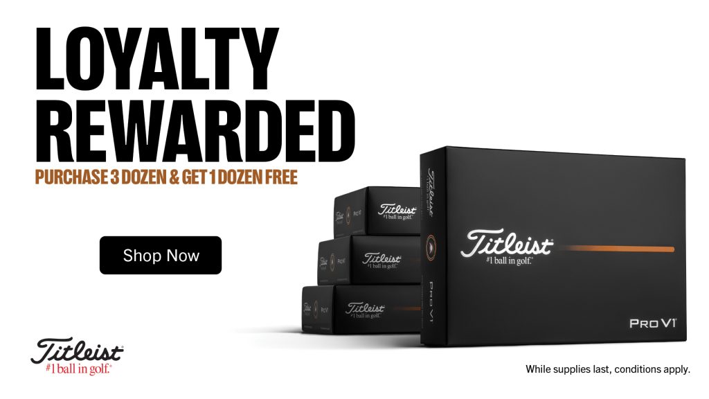 Titleist PRO V Loyalty Rewarded