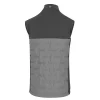 Island Green Padded Gilet - Charcoal - Image 2