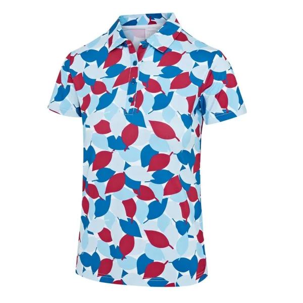 IslandGreen Ladies Allover Leaf Print - Image 3