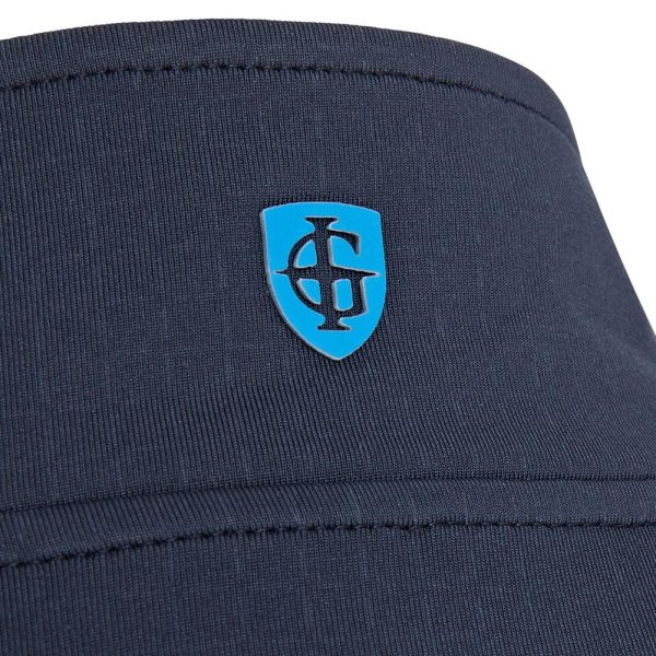 Island Green Quilted Padded Jacket - Blue - Image 2
