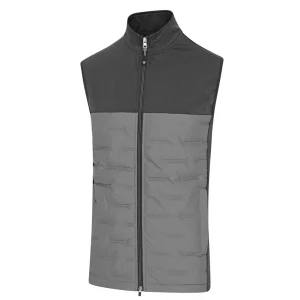Island Green Padded Gilet - Charcoal - Code IGVST2350
