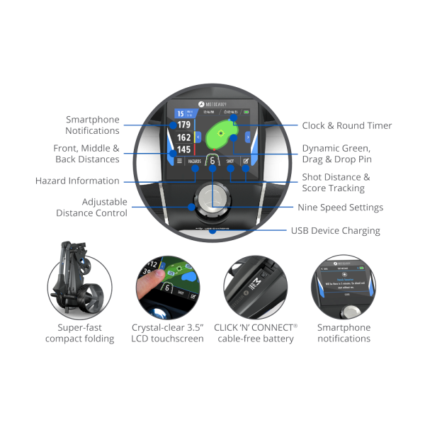Motocaddy 2025 M5 GPS - Standard Lithium - Image 2
