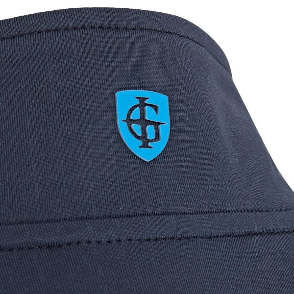 Island Green Padded Gilet - Blue/Navy - Image 3