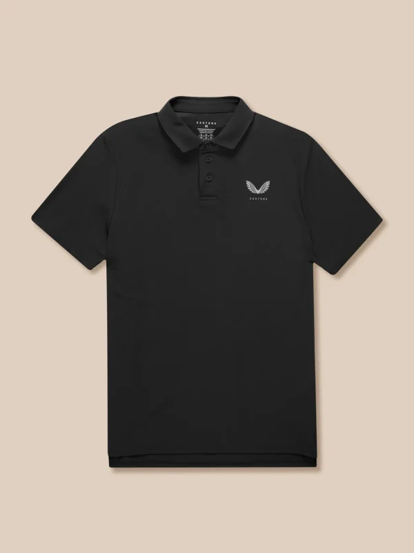 Castore Club Essential Polo - Black - Image 6