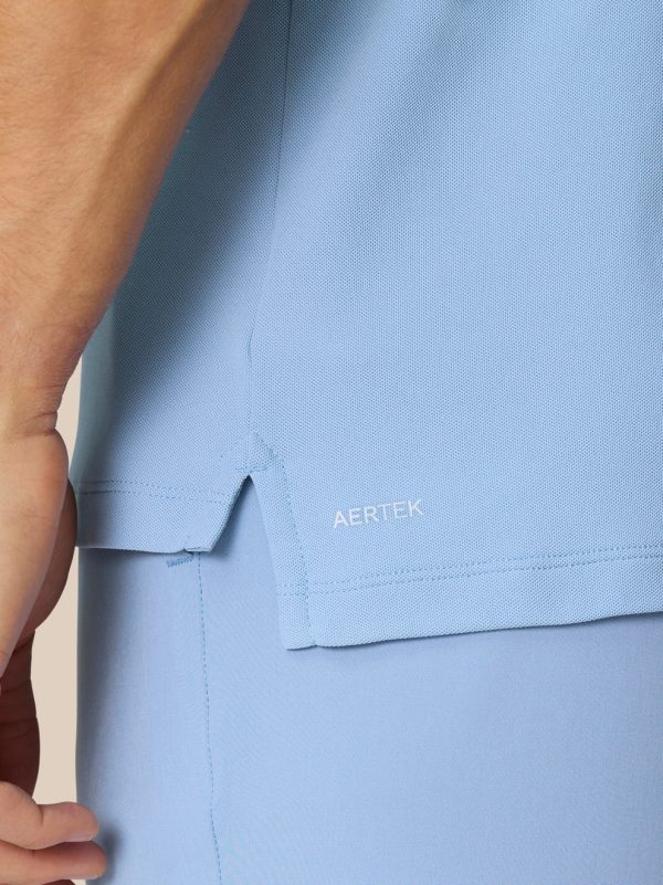 Castore Club Essential Polo - Sky Blue - Image 4