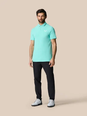 Castore Club Essential Polo - Aqua GMC30689-041