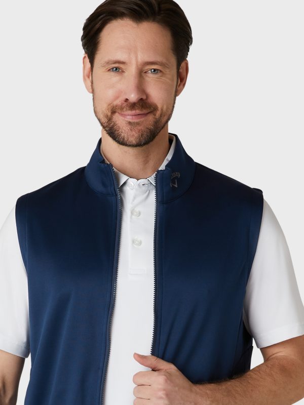 Callaway 3 Chev High Gauge Vest - Peacoat - Image 4