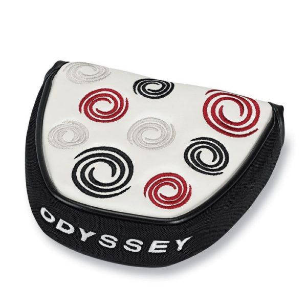 Odyssey Swirl Mallet Headcover White - Image 2