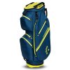 Callaway Chase 14 Dry Cart Bag Navy/Fluo Yellow